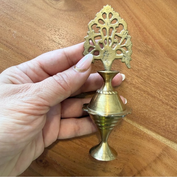 Vintage Brass Surma Kohl Applicator Antique - Picture 2 of 4